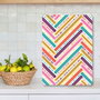 Hermia Tabla de cortar de vidrio templado Multicolor 30 x 40 cm
